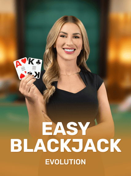 Easy Blackjack — Evolution Live